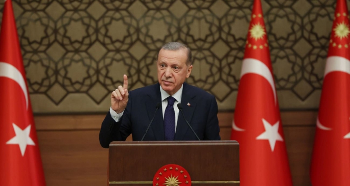 Erdoğan'dan Kayseri ve Suriye'de yaşanan provokasyonlara sert tepki: Bayrağa uzanan elleri kırarız