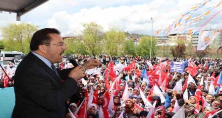 Ak Parti'den Oltu'da coşkulu miting