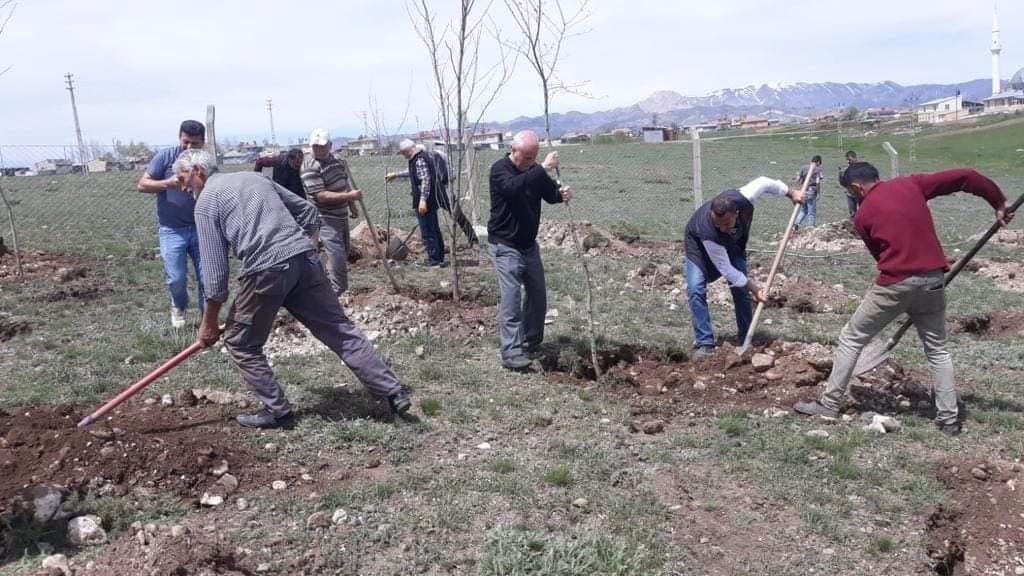 Aşkale’de 3 bin fidan toprakla buluştu