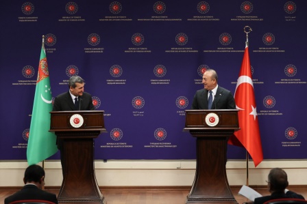 Bakan Çavuşoğlu: 'Arzumuz, Türkmenistan'ın TDT'ye tam üye olması'