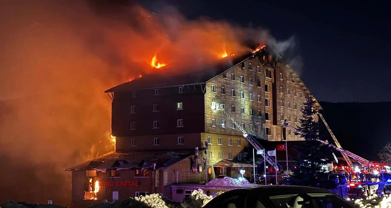 Bolu’daki otel yangınında vanaları kapatan personel konuştu