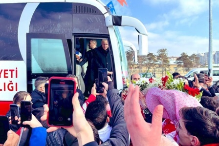 Cumhurbaşkanı Erdoğan Erzurum'da