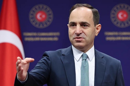 Dışişleri Bakanlığı Sözcüsü Bilgiç: 'İsviçre'nin terör örgütünün propaganda eylemlerine son vermesini bekliyoruz'