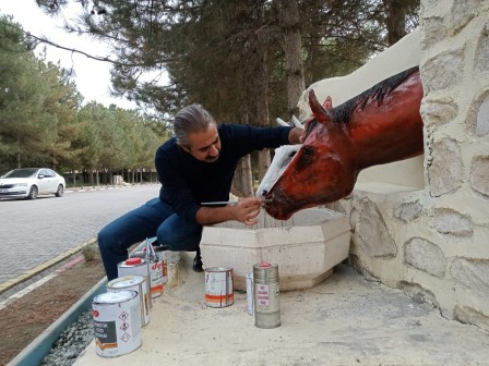 Elazığ Hipodromuna sanatsal dokunuş