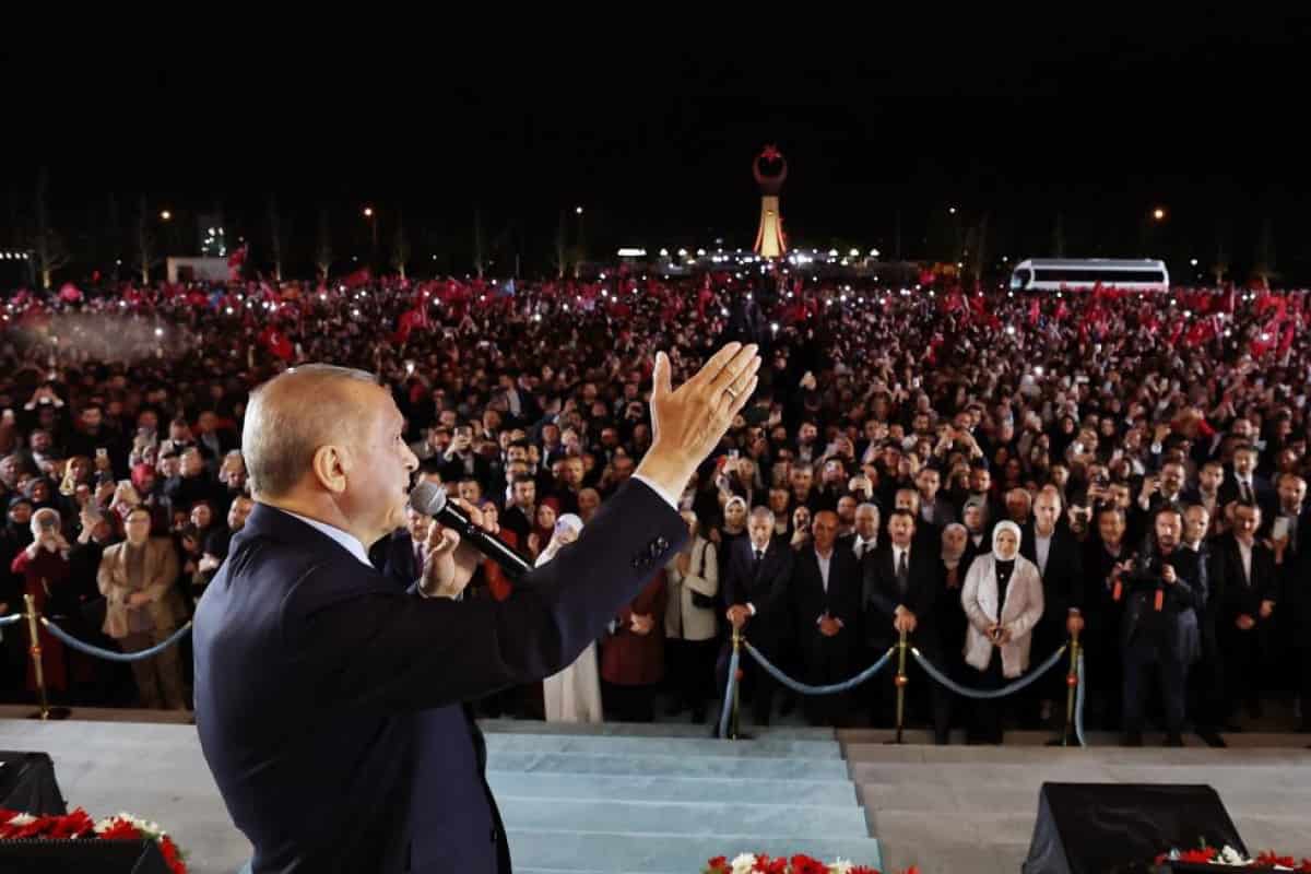 Erdoğan'dan Cumhurbaşkanlığı Külliyesi'nde tarihi konuşma