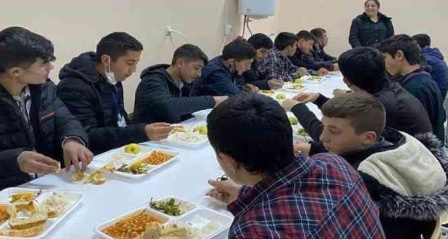 Erzurum'da 13 bin öğrenciye ücretsiz yemek