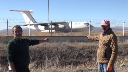Erzurum'daki Gürcistan'ın yardım uçağı, 11 yıl sonra satılığa çıkarıldı