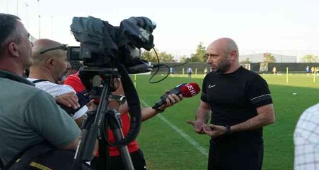 Erzurumspor FK Tuzlaspor maçı hazırlıklarını sürdürdü