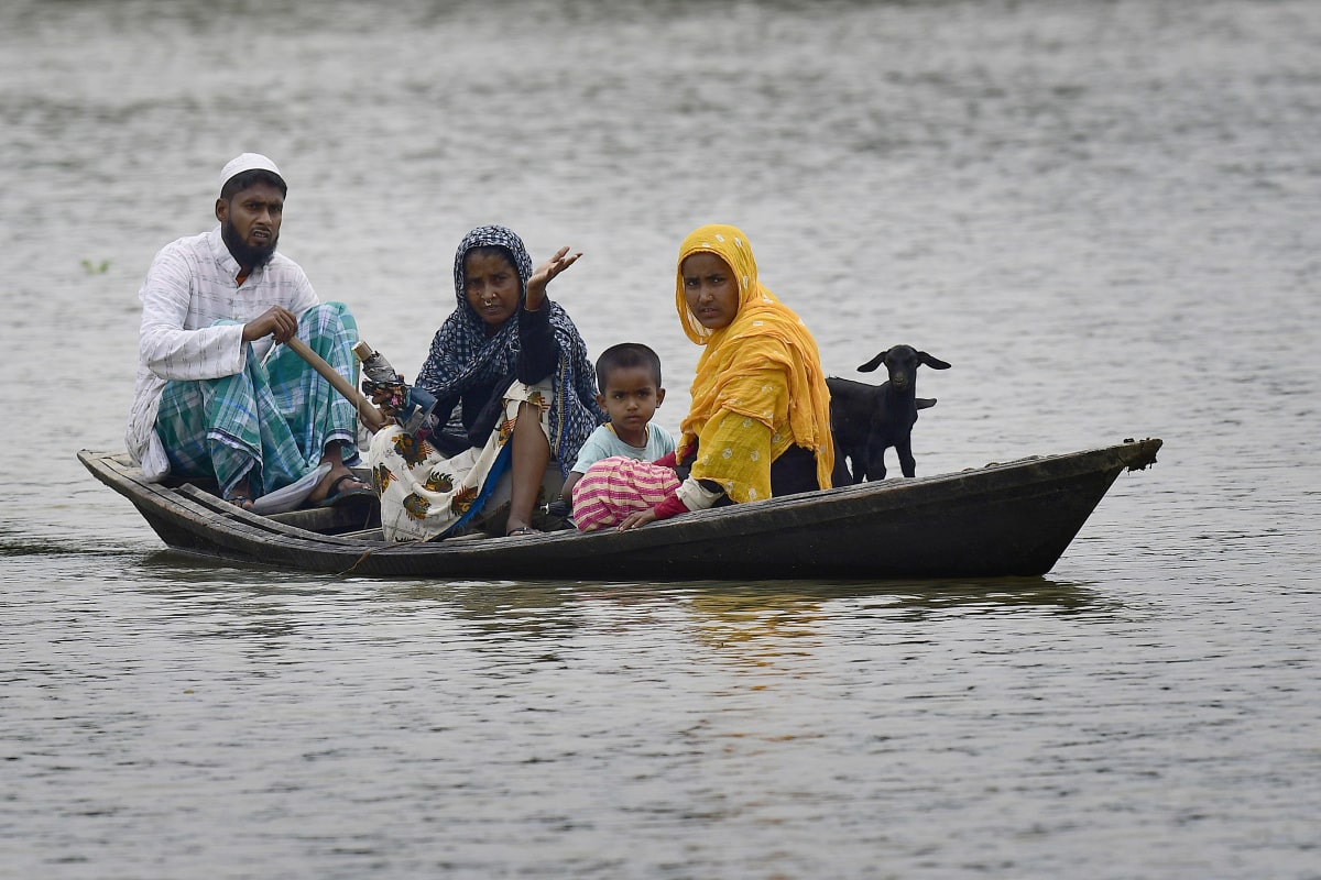 Hindistan ve Bangladeş'teki sellerde can kaybı 124'e yükseldi