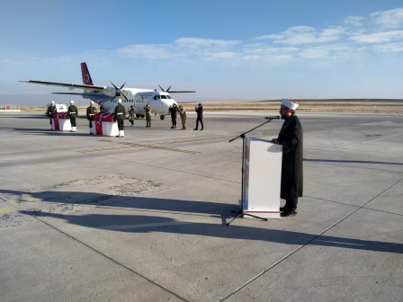 Kaza şehidi 2 asker, Ağrı'dan törenle uğurlandı