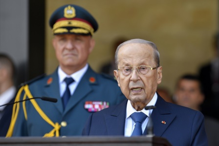 Lübnan Devlet Başkanı Aoun: 'Lübnan, İsrail'e tek bir kilometre bile vermedi'