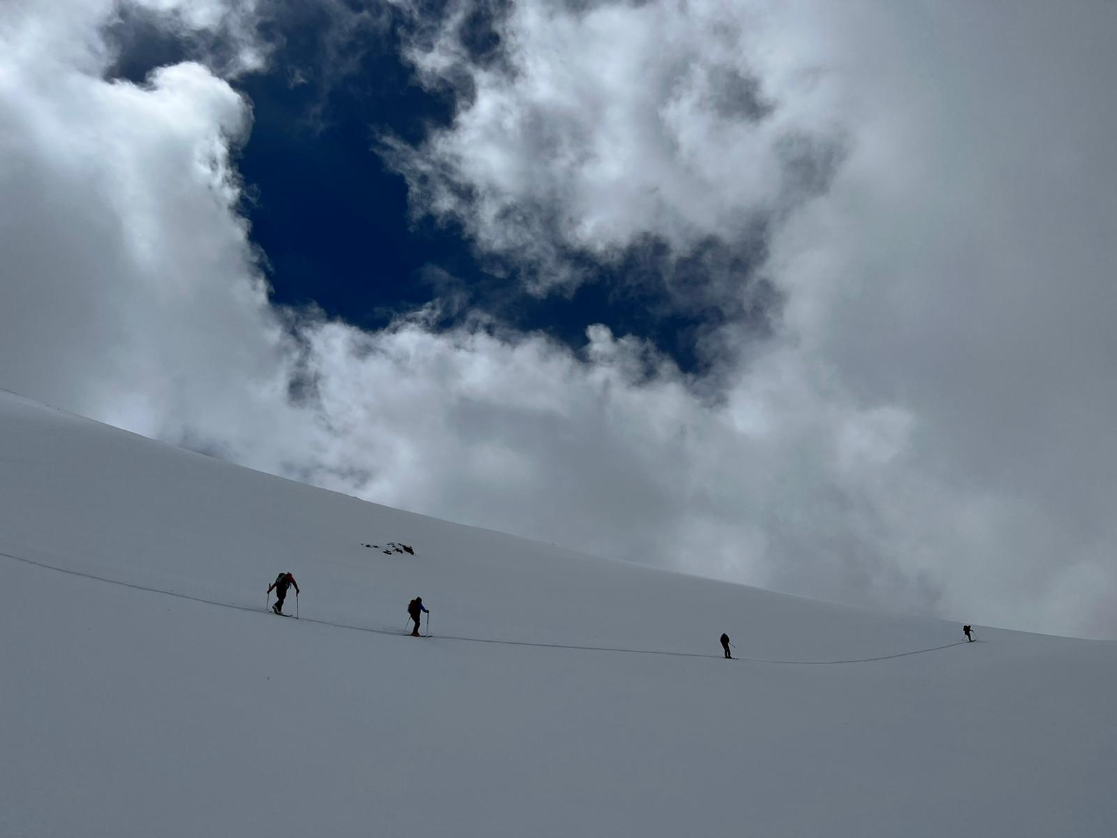  Palandöken'de mayısta kayak keyfi