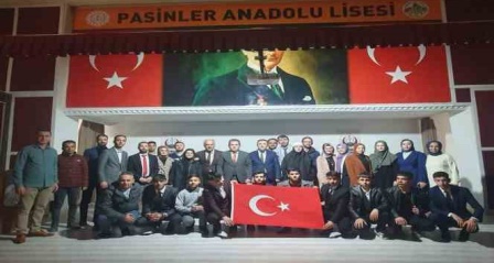 Pasinler'de İstiklal Marşı'nın kabulünün 102. yılı kutlandı