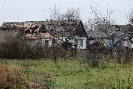 Rusya'nın çekildiği kasabadaki yıkım görüntülendi