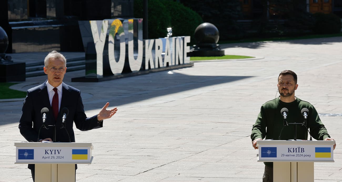 Stoltenberg’ten Ukrayna’ya sürpriz ziyaret