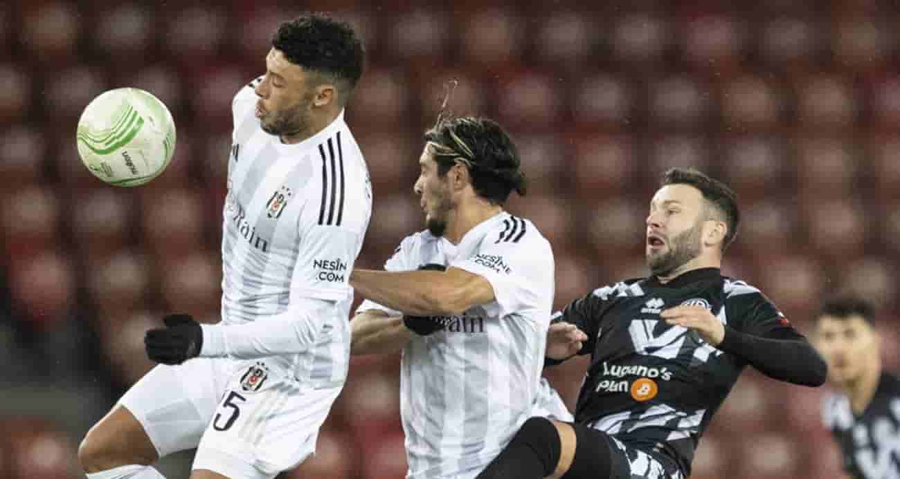 UEFA Avrupa Konferans Ligi: Lugano: 0 - Beşiktaş: 2 (Maç sonucu)